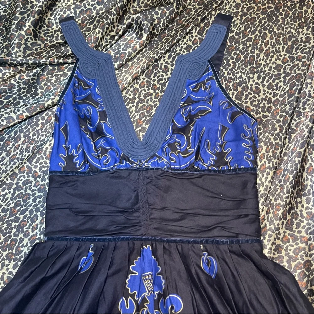 Free People Victorious Twee Retro Mini Dress